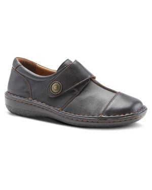 Spring Step Kaminia Kaminia-Br Leather Casual Shoes Fd1395 - Gray