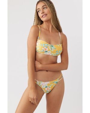 O'neill Sportswear Tulum Tropical Jupiter Bikini Top Tropical Bralette Jdm586 - Yellow