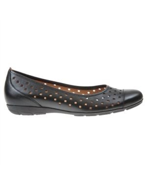 Gabor Ballet Flat Shoes - Gray