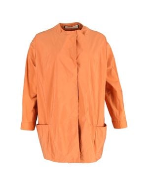 Marni Collarless Jacket - Orange