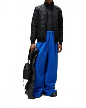 Rains Liner High Neck Jacket - Blue