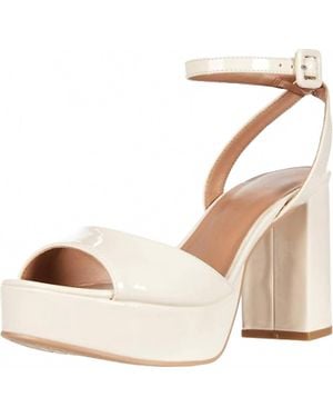 Chinese Laundry Theresa Patent Platform Heel - Natural