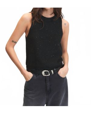 DELUC Angel Knit Top - Black