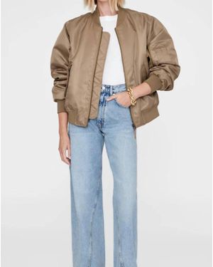 Anine Bing Leon Bomber Jacket - Blue