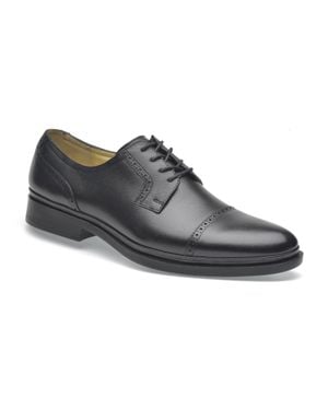 Pazstor Leather Oxfords-Classic - Black
