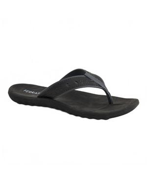Ferrato Thong Flip-Flops - Black