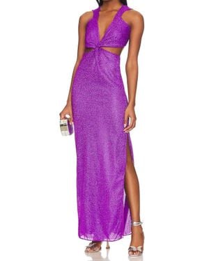 Baobab Rio Glossy Dress - Purple