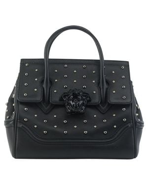Versace Studded Palazzo Empire Bag - Black
