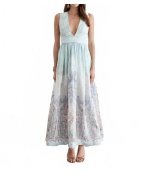 Aqua Blu Australia Melody Maxi Dress - Blue