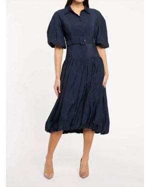 Cinq À Sept Daliah Midi Dress - Blue