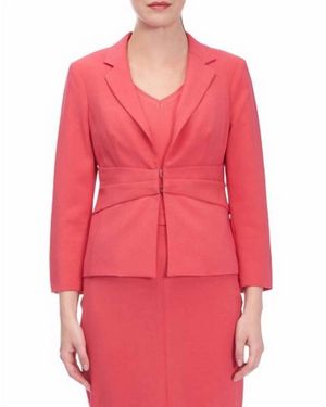 Iris Setlakwe Stretch Crepe Jacket - Red