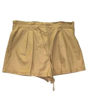 Ulla Johnson Camryn Pleated Shorts - Natural