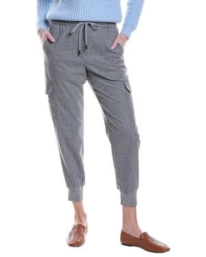 Peserico Wool-Blend Pant - Blue