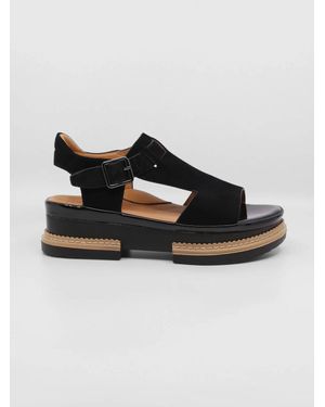 L'amour Des Pieds Aveeva Platform Sandals - Black