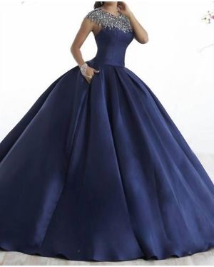 House of Wu Quinceañera Dress - Blue
