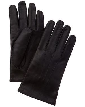 Portolano Tech Leather Gloves - Black