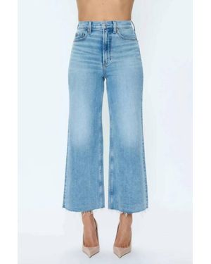 Pistola Lana Crop Jeans - Blue
