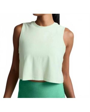 Beyond Yoga Featherweight Minimal Cropped Tank - Green