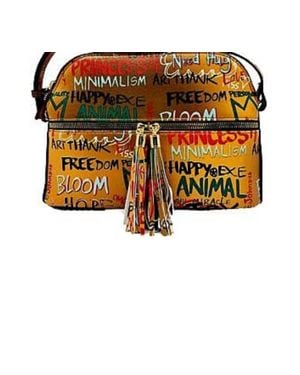 Alba Handbag Graffiti Mid Bag - Multicolor