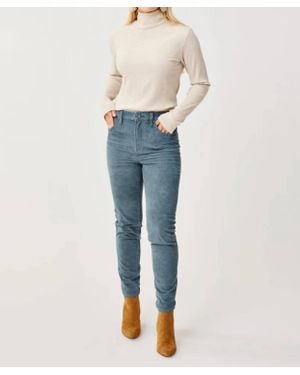 Carve Designs Skyler Skinny Cord Jeans - Blue
