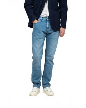 C.O.F. Studio Regular Comfort Organic Straight Leg Jeans - Blue