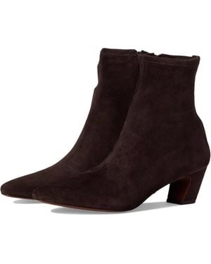 Loeffler Randall Doria Boots Suede Ankle Bootie Zogg3943 - Brown