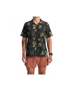 Roark Bless Up Trail Button Up Shirt - Black
