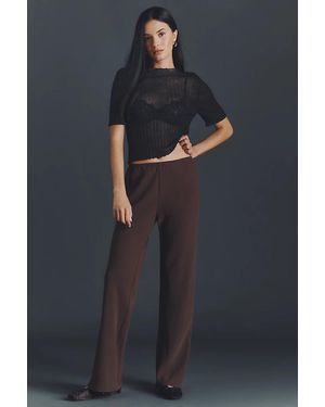 Reformation Gale Mid-Rise Bias Pants - Blue