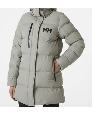 Helly Hansen Adore Puffy Parka Coat - Gray