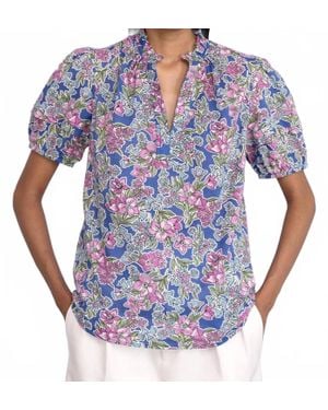 brand: Banjanan Bronte Top Arcadia - Blue