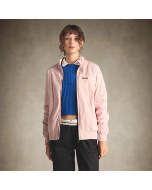 Members Only Classic Iconic Racer Jacket (Slim Fit) - Natural
