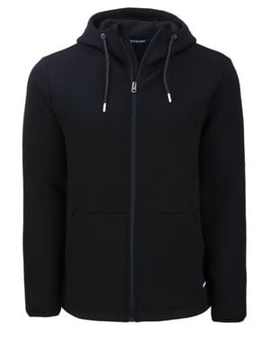 Cutter & Buck Roam Epic Comfort Recycled Full Zip Hooded Jacket - Black