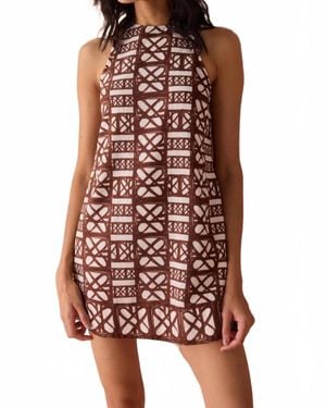 Omika Rylee Mini Dress - Red