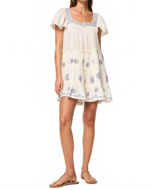 MISA Los Angles Kiran Dress - White