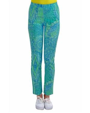 Gretchen Scott Gripeless Pull On Pants - Green
