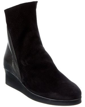 Arche Abesho Suede & Leather Bootie - Black