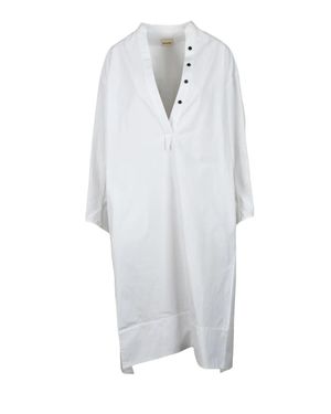 KHAITE Tunic Dress - White