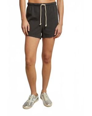 PERFECTWHITETEE Jade Beach Waffle Short - Black