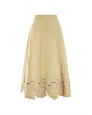 CHRISTY LYNN Bobbi Skirt - White