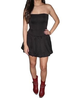 Klesis Taken Away Mini Dress - Black