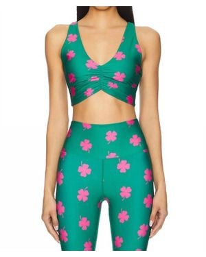 Beach Riot Mindy Lucky Top - Green
