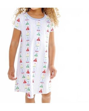 Beaufort Bonnet Short Sleeve Polly Play Dress - Blue