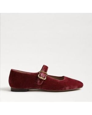Sam Edelman Michaela Mary Jane Flat - Red