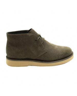 Camper Tyre Lace-Up Ankle Boots - Green