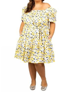 Tanya Taylor Serena Dress - Yellow
