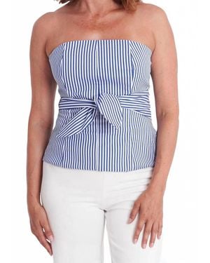 CK BRADLEY Brandy Wrap Top - Blue