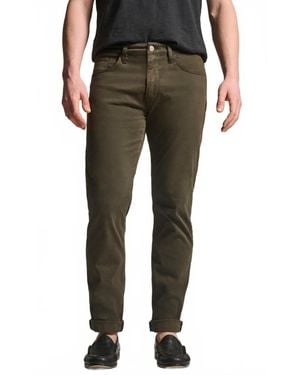 34 Heritage Charisma Relaxed Straight Twill Pants - Black