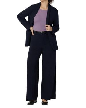 Drew Juliette Wide Leg Trouser - Blue