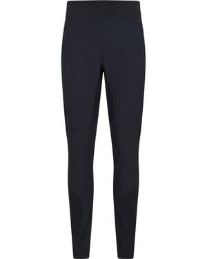 Mountain Warehouse Ladies Etna Water Resistant Leggings - Blue