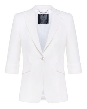 Philipp Plein Blazer Skull - White